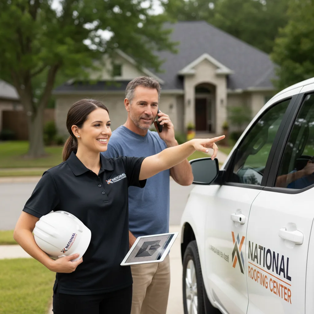 National Roofing Center customer support in Caraway