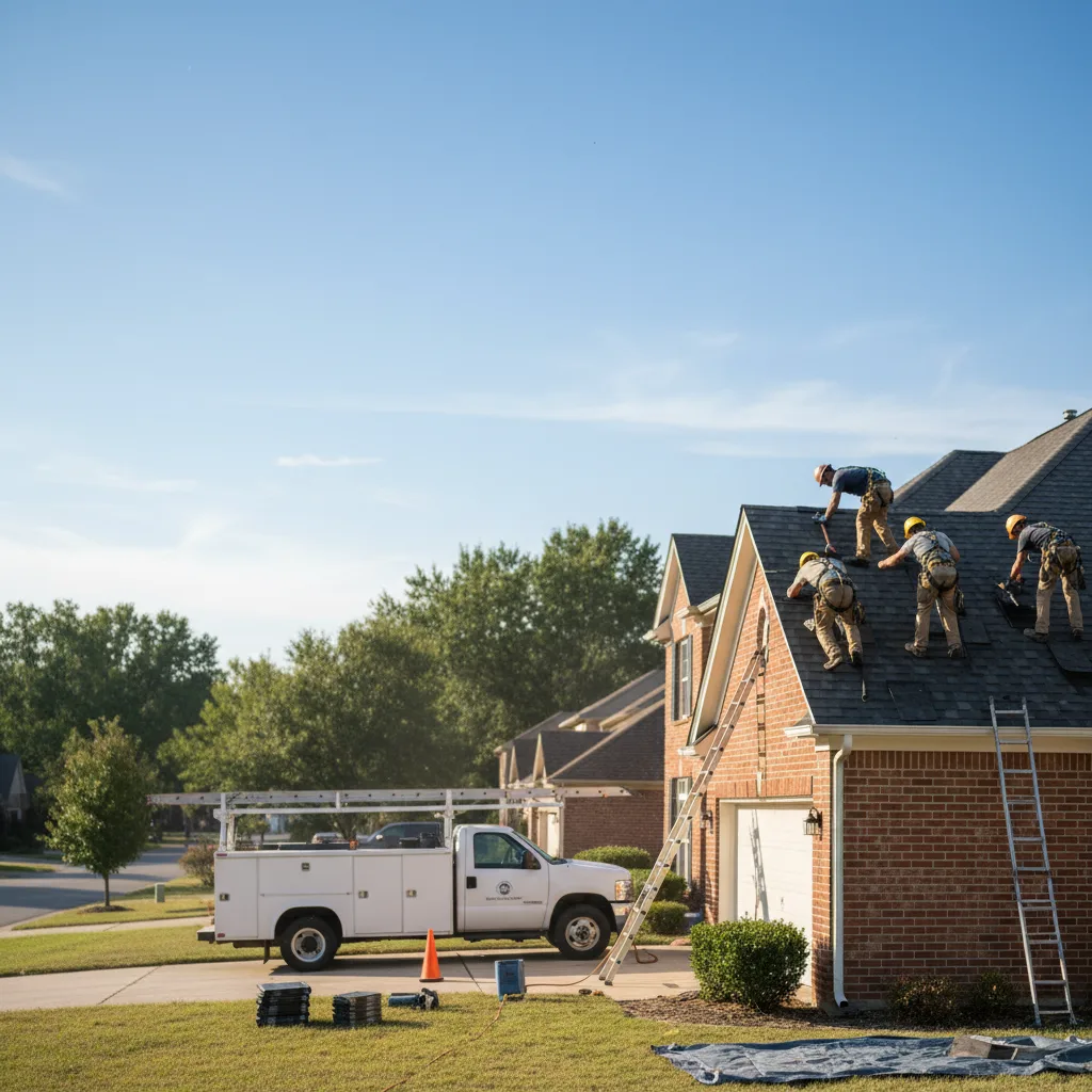 Roof Repair in Caraway